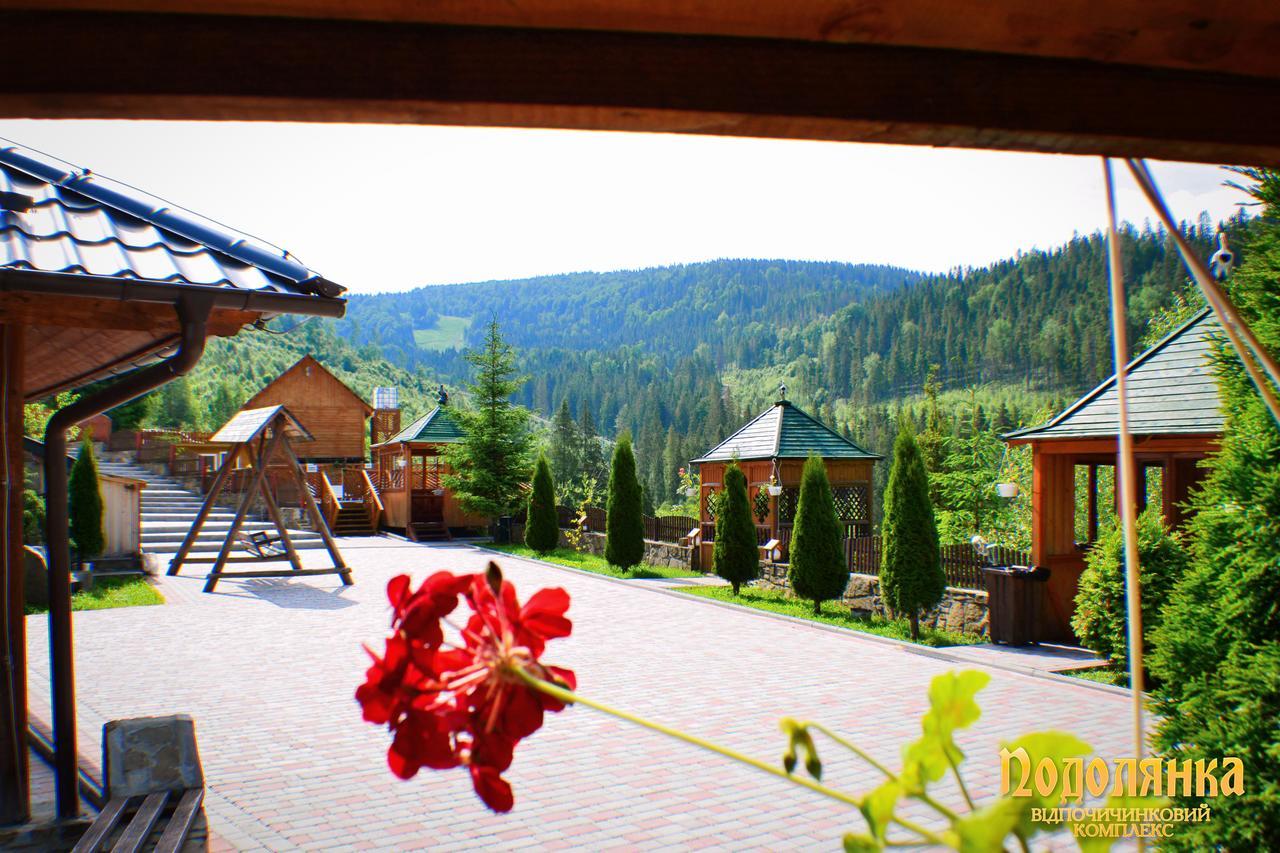 Podolyanka Hotell Slavske Exteriör bild
