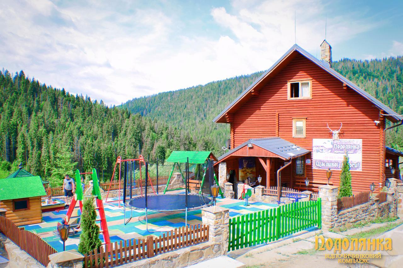 Podolyanka Hotell Slavske Exteriör bild